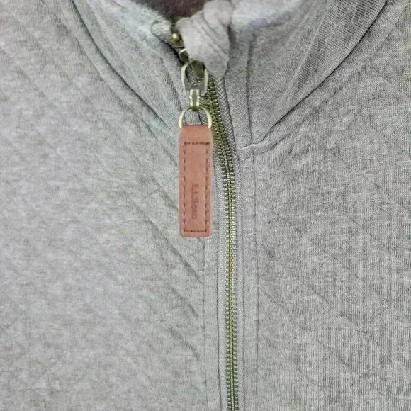 LL Bean Quilted Vest Womens XL Heathered Brown Equestrian Cowgirl Westerncore - Picture 6 of 16